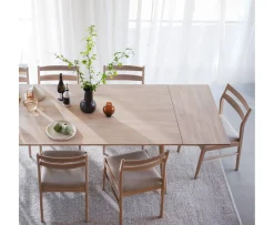 Rowico Home Clapperton Tilläggsskiva Vitpigmenterad Ek 45x95