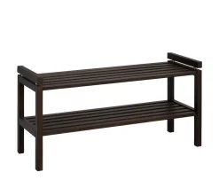 Rowico Home Confetti Skohylla Brunlackad 80cm