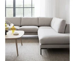 Rowico Home Corwin 2,5+2,5-sits Hörnsoffa Höger Beige
