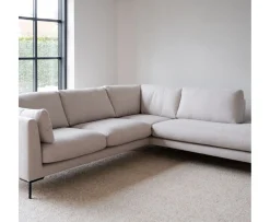 Rowico Home Corwin 2,5+2,5-sits Hörnsoffa Höger Beige