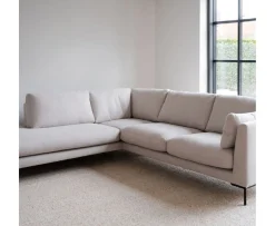 Rowico Home Corwin 2,5+2,5-sits Hörnsoffa Vänster Beige