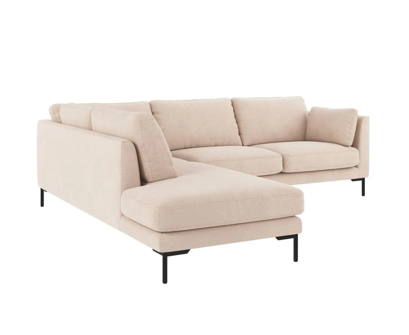 Rowico Home Corwin 2,5+2,5-sits Hörnsoffa Vänster Beige