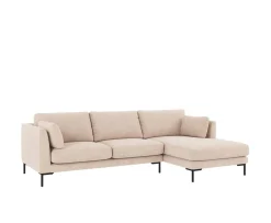 Rowico Home Corwin 3,5-sits Soffa Schäslong Höger Beige