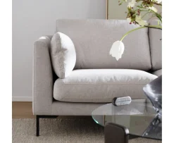 Rowico Home Corwin 3,5-sits Soffa Schäslong Höger Beige