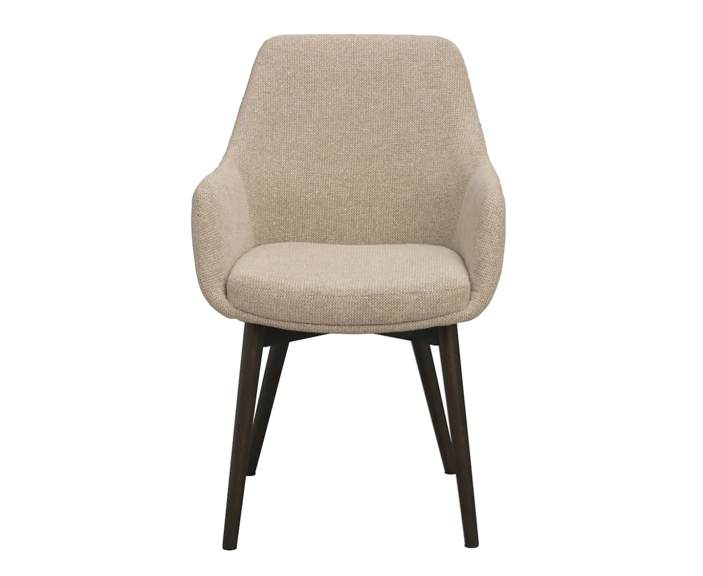 Rowico Home Denley Karmstol Ljusbeige/Brun