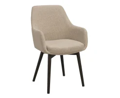 Rowico Home Denley Karmstol Ljusbeige/Brun