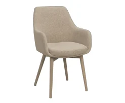Rowico Home Denley Karmstol Ljusbeige/Vitpigmenterad