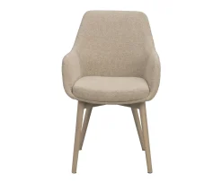 Rowico Home Denley Karmstol Ljusbeige/Vitpigmenterad