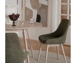 Rowico Home Denley Matstol Grön/Vitpigmenterad