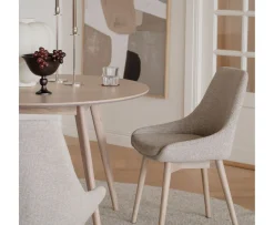 Rowico Home Denley Matstol Ljusbeige/Vitpigmenterad
