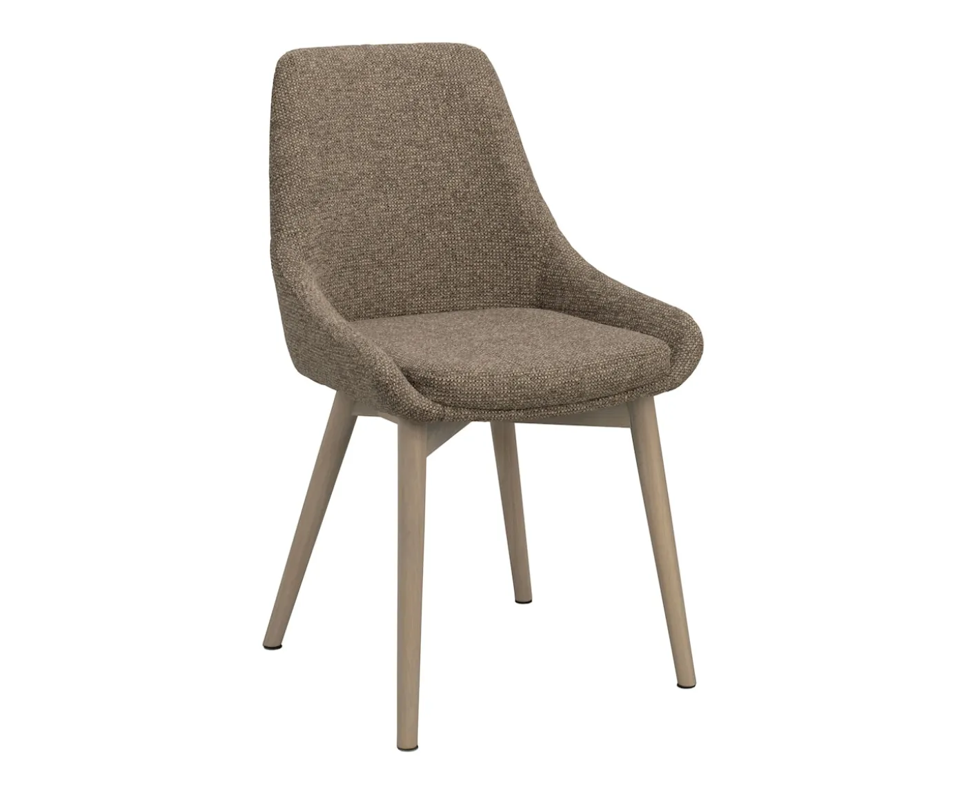Rowico Home Denley Matstol Mörkbeige/Vitpigmenterad