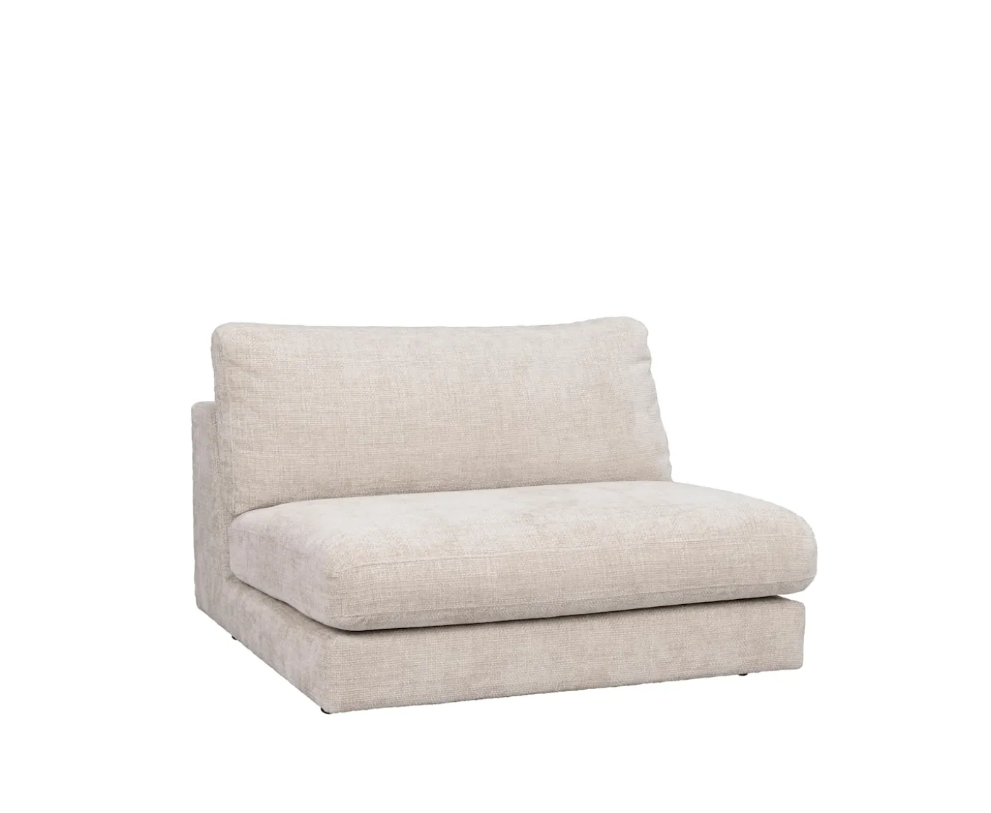 Rowico Home Duncan 1.5-sits Mittmodul Ljusgrå