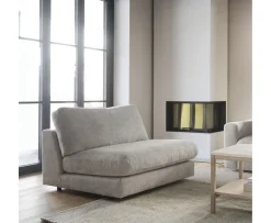 Rowico Home Duncan 1.5-sits Mittmodul Ljusgrå