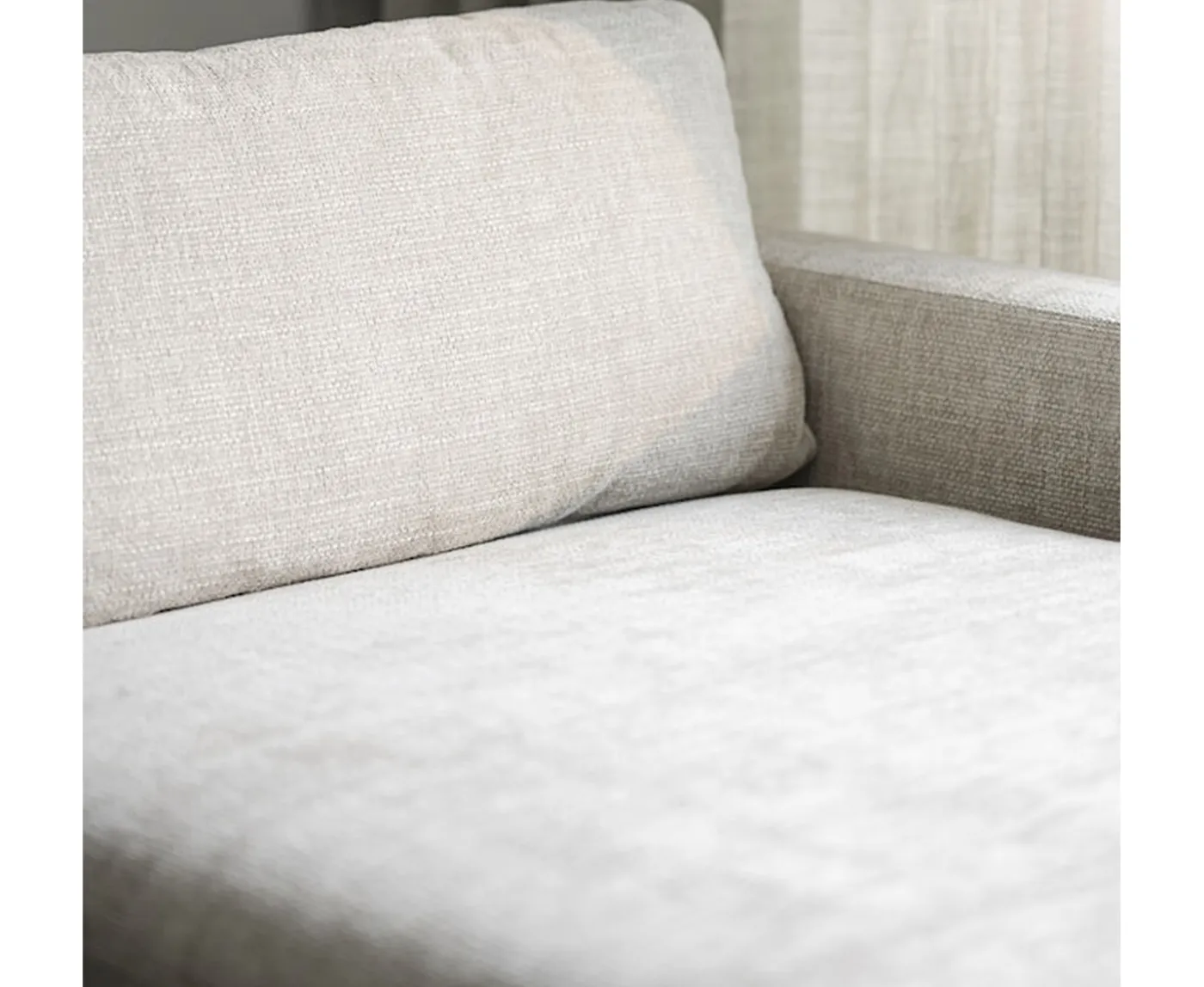 Rowico Home Duncan 1.5-sits Modul Schäslong Höger Ljusgrå