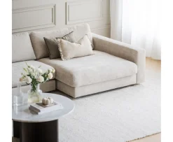 Rowico Home Duncan 1.5-sits Modul Schäslong Höger Ljusgrå