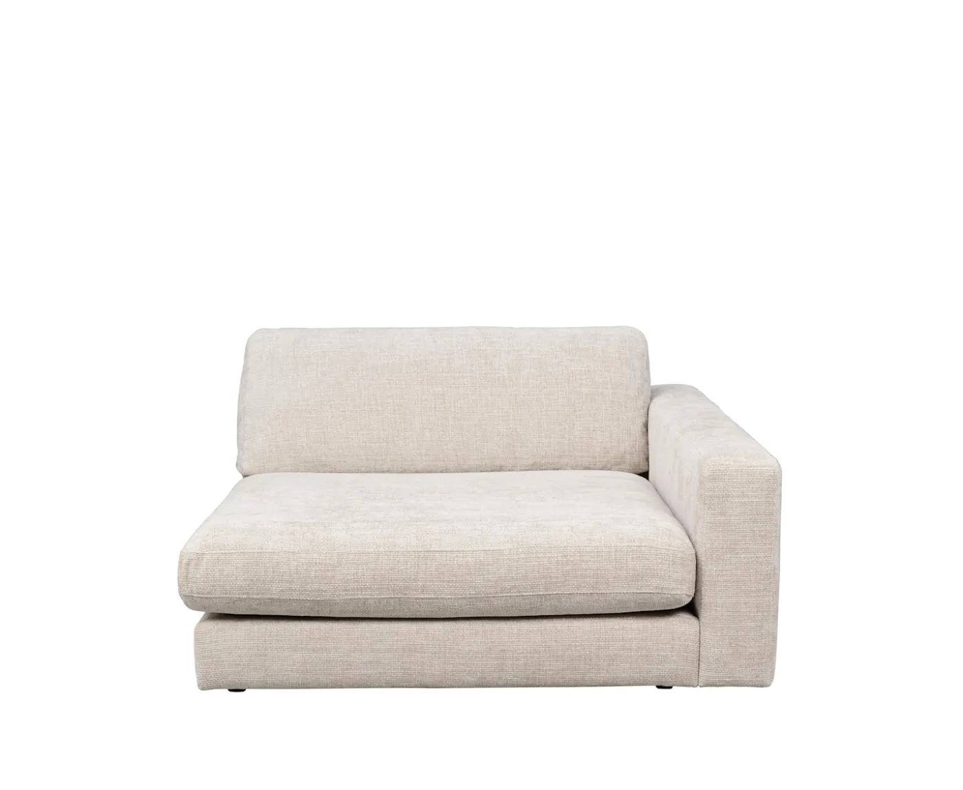 Rowico Home Duncan 1.5-sits Modul Schäslong Höger Ljusgrå