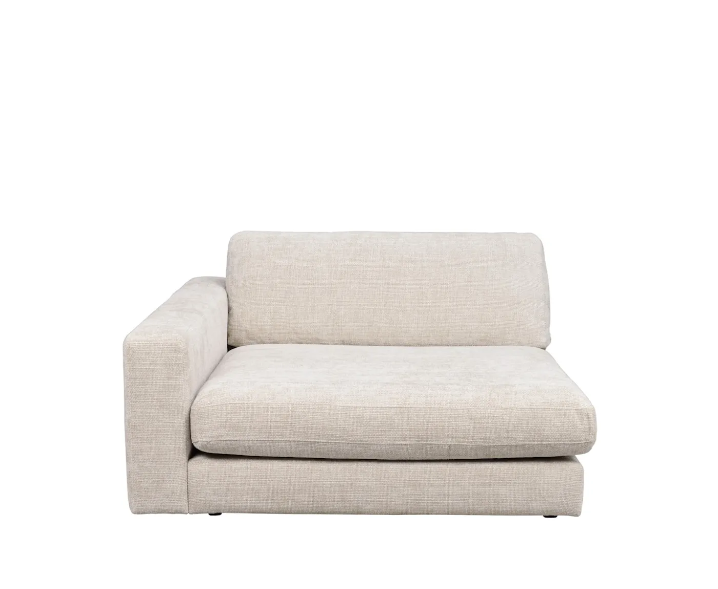 Rowico Home Duncan 1.5-sits Modul Schäslong Vänster Ljusgrå