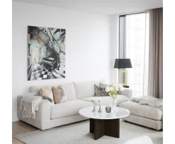 Rowico Home Duncan 3-sits Soffa Ljusgrå