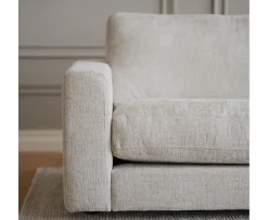 Rowico Home Duncan 3-sits Soffa Schäslong Höger Ljusgrå