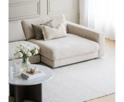 Rowico Home Duncan 3-sits Soffa Schäslong Höger Ljusgrå