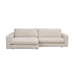 Rowico Home Duncan 3-sits Soffa Schäslong Vänster Ljusgrå