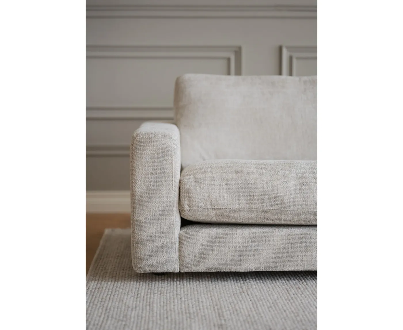 Rowico Home Duncan 1.5-sits Vänstermodul Ljusgrå
