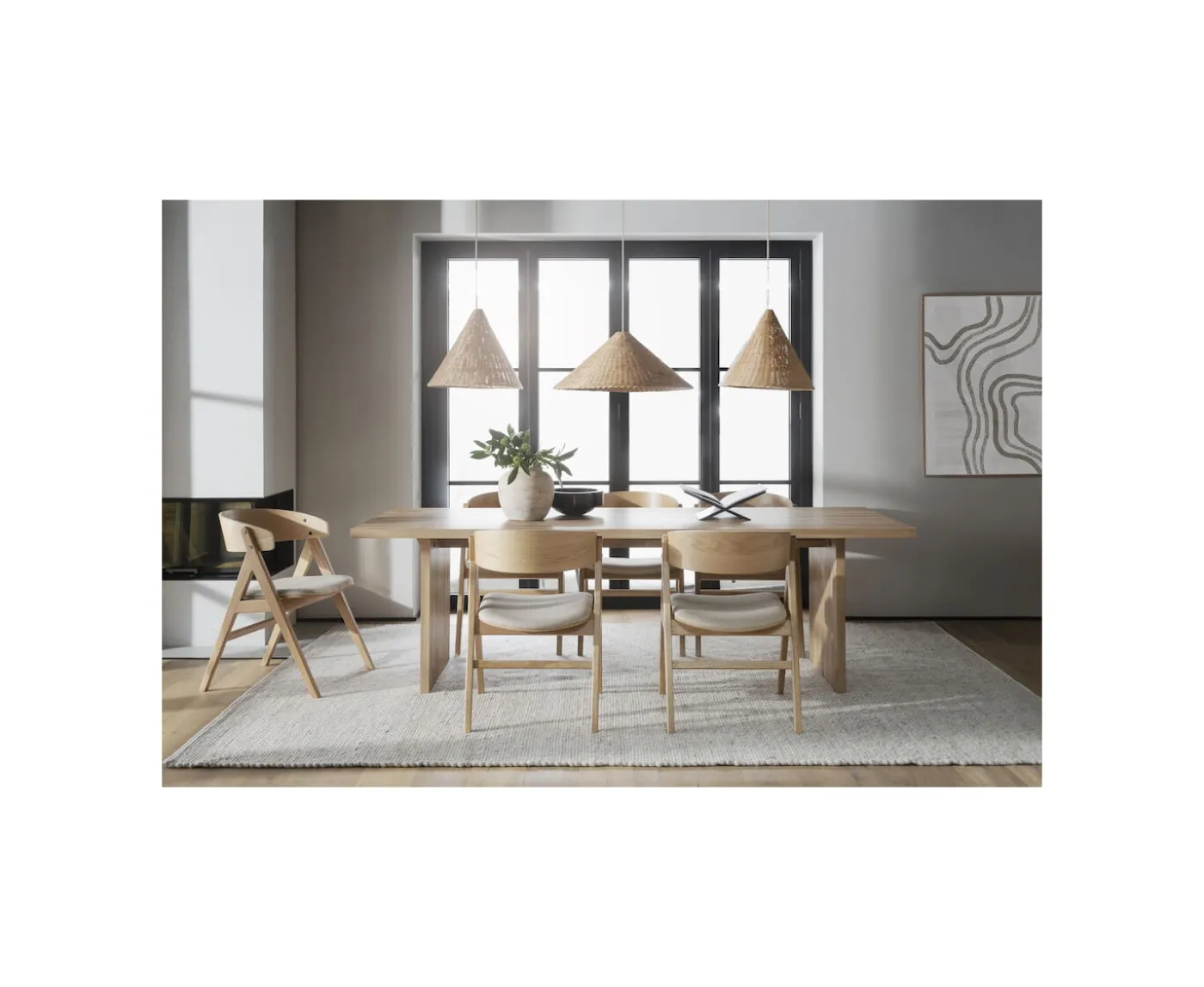 Rowico Home Emmet Matbord Ek 240cm