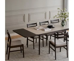 Rowico Home Fairmount Matbord Beige/Brun Ek 220x95