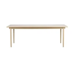Rowico Home Fairmount Matbord Beige/Vitpigmenterad Ek 220x95