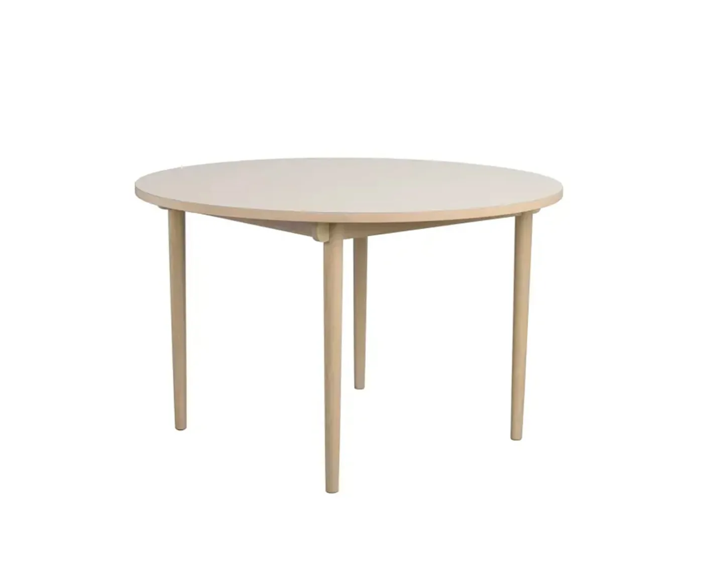 Rowico Home Fairmount Matbord Runt Beige/Vitpigmenterad Ek Ø120