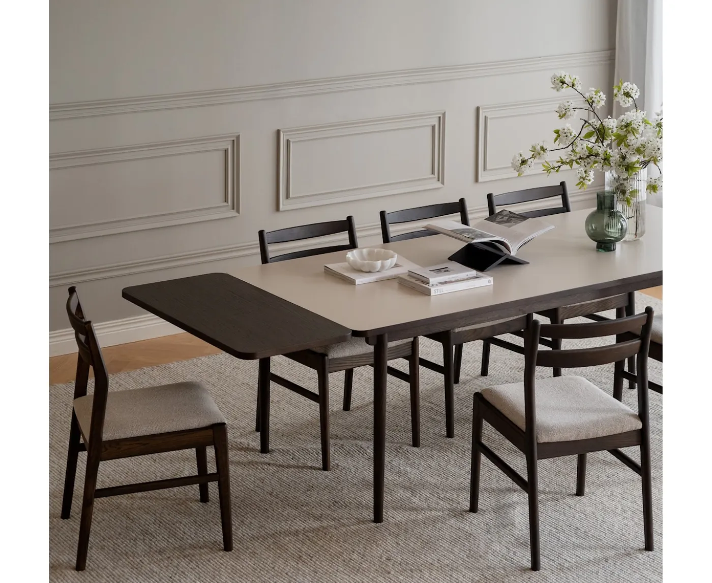 Rowico Home Fairmount Tilläggskiva Brun Ek 45x95