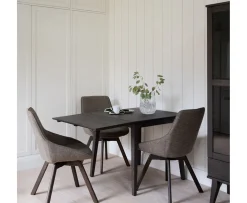 Rowico Home Filippa Klaffbord Mörkbrun Ek 80cm