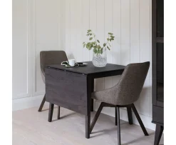 Rowico Home Filippa Klaffbord Mörkbrun Ek 80cm