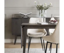 Rowico Home Filippa Klaffbord Mörkbrun Ek 120cm