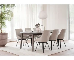 Rowico Home Filippa Matbord Brun Ø120/165cm