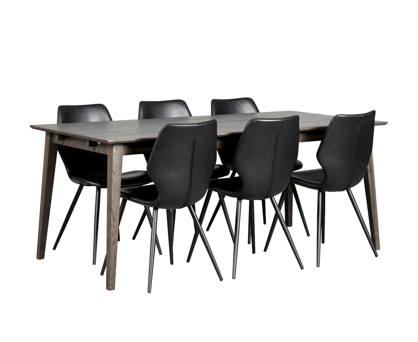 Rowico Home Filippa Matbord Mörkbrun Ek 180cm