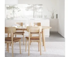 Rowico Home Filippa Matbord Ovalt Ek 170+40