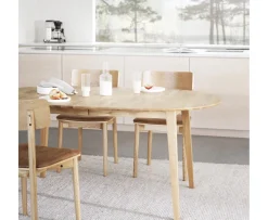Rowico Home Filippa Matbord Ovalt Ek 170+40