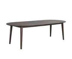 Rowico Home Filippa Matbord Ovalt Mörkbrun 170+40