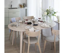 Rowico Home Filippa Matbord Ovalt Vitpigmenterad 170+40
