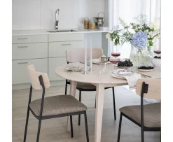 Rowico Home Filippa Matbord Ovalt Vitpigmenterad 170+40
