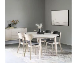 Rowico Home Filippa Matbord Ovalt Vitpigmenterad 170+40