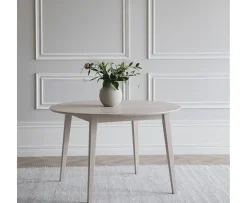 Rowico Home Filippa Matbord Vitpigmenterad Ø120/165cm