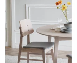 Rowico Home Filippa Matbord Vitpigmenterad Ø120/165cm