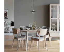 Rowico Home Filippa Matbord Vitpigmenterad Ø120/165cm