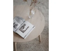 Rowico Home Filippa Soffbord Runt Vitpigmenterad Ø90