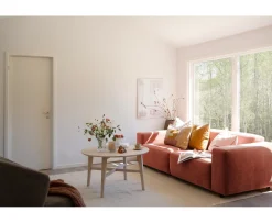 Rowico Home Filippa Soffbord Runt Vitpigmenterad Ø90