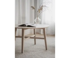 Rowico Home Filippa Soffbord Runt Vitpigmenterad Ø90