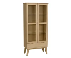 Rowico Home Filippa Vitrinskåp Ek 185cm