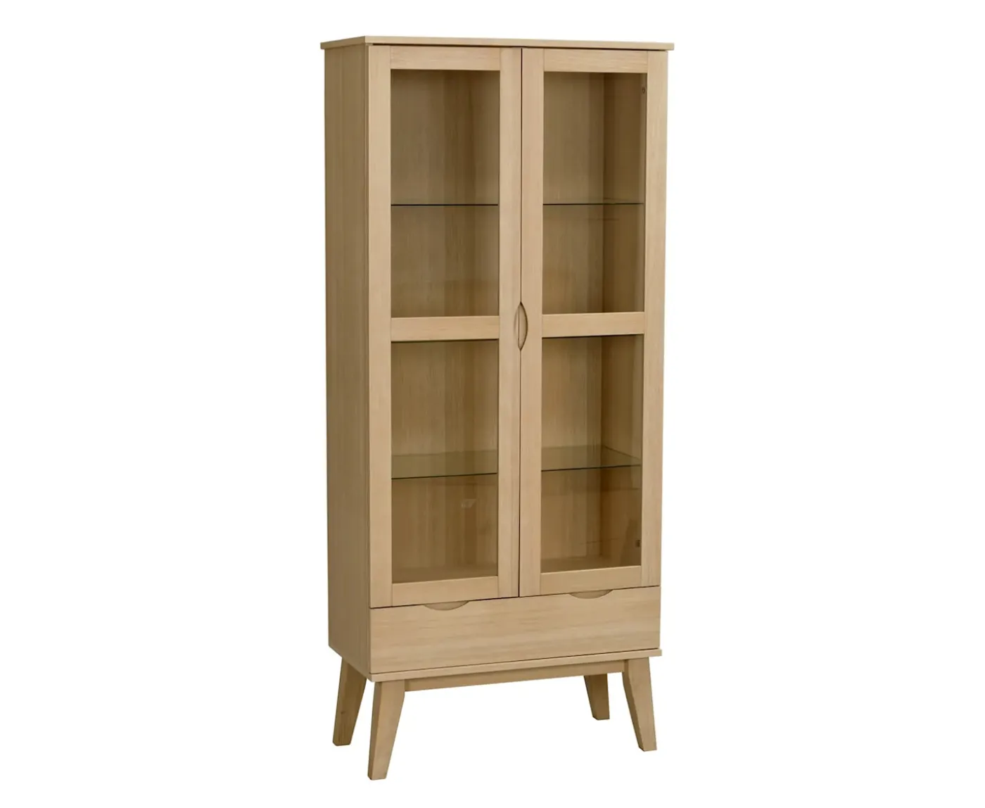 Rowico Home Filippa Vitrinskåp Ek 185cm